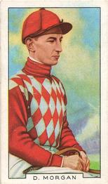 1936 Gallaher Famous Jockeys #11 Danny Morgan Front